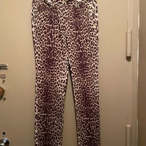 Elie Tahari Animal print pants